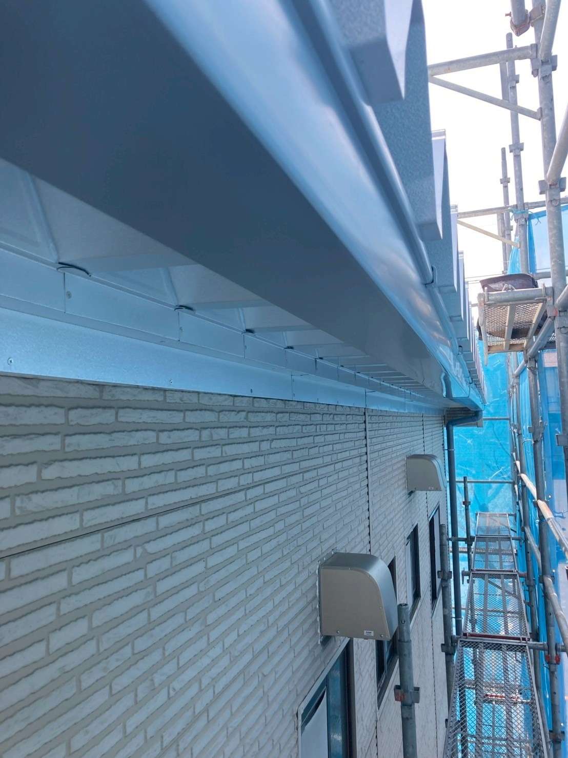 折半屋根改修工事